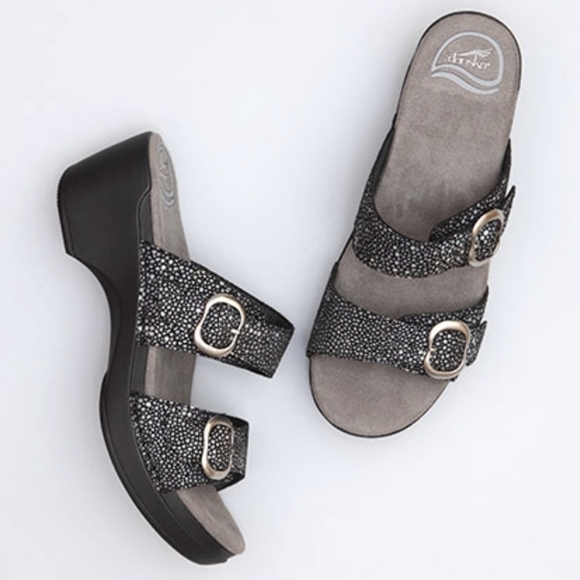Dansko "Like New" Sophie Women Leqther Sandals shoes sz 41 US 10.5-11 - Picture 1 of 13